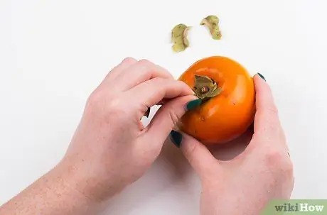 Ät en persimmon Steg 8