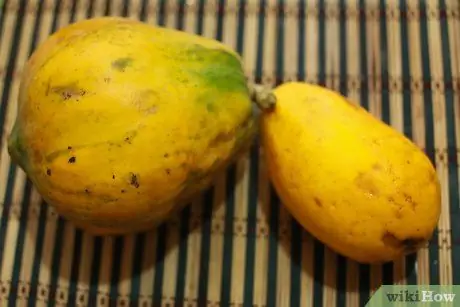 Papayas yeyin Adım 1