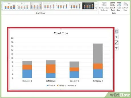 Crea un grafico a barre in Word Passaggio 9