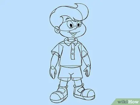 Gumuhit ng Mga Character ng Cartoon Hakbang 15