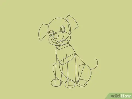 Desenhe um Cachorro Passo 18