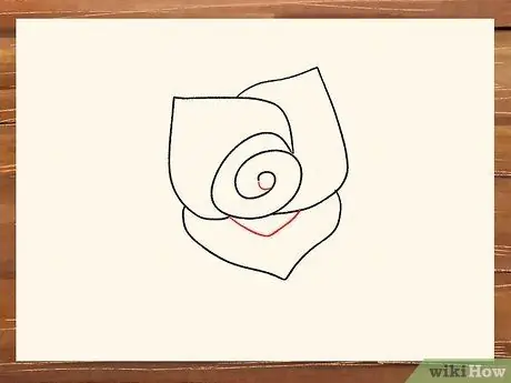 Draw a Rose Step 15