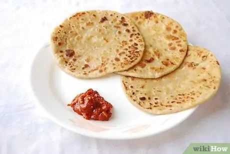 ทำ Alu Paratha ขั้นตอนที่ 12