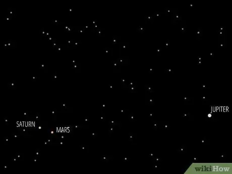 Erkläre den Unterschied zwischen Planeten und Sternen Schritt 5