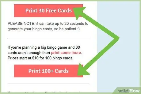 Faire des cartes de bingo étape 6