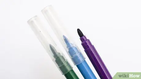 Utilisez des stylos pinceaux aquarelle Étape 1