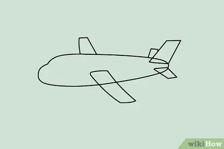 Draw an Airplane Step 4