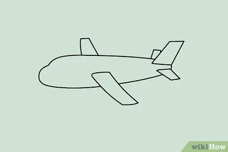 Draw an Airplane Step 5