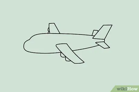 Draw an Airplane Step 6