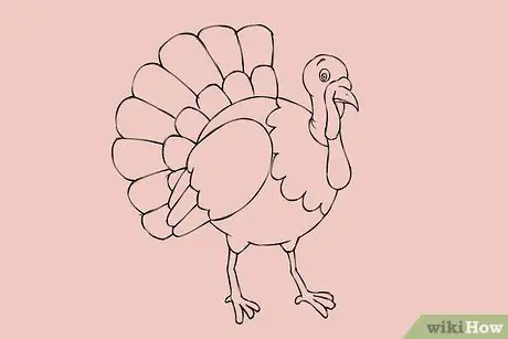 Draw a Turkey Step 11