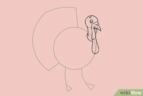 Draw a Turkey Step 6