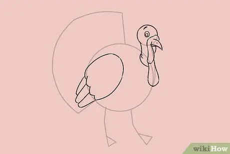 Draw a Turkey Step 7