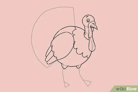 Draw a Turkey Step 8