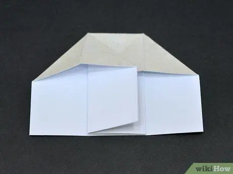 ทำเก้าอี้ Origami ขั้นตอนที่ 8