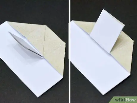 ทำเก้าอี้ Origami ขั้นตอนที่ 9