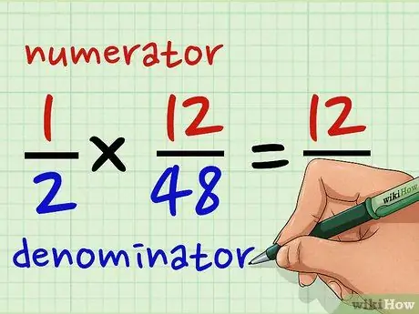 Faib thiab Muab Zauv Fractions Kauj Ruam 1