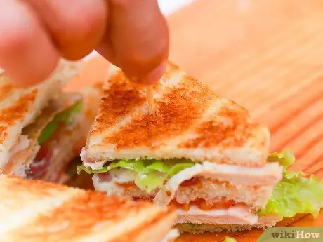 Machen Sie ein Club Sandwich Schritt 10