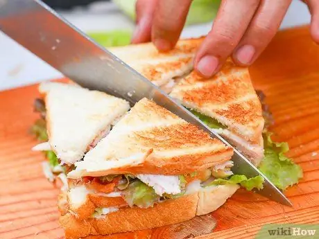 Machen Sie ein Club-Sandwich Schritt 9