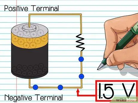 محاسبه ولتاژ در یک مقاومت مرحله 3