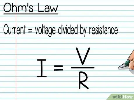 Kalkulahin ang Boltahe sa kabuuan ng isang Resistor Hakbang 5