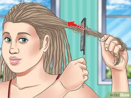 به خودتان Dreadlocks بدهید مرحله 3