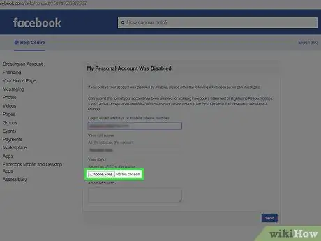 Повторно активируйте свою учетную запись Facebook Шаг 14