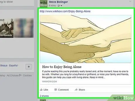 Se, hvem der delte dit Facebook -indlæg Trin 3