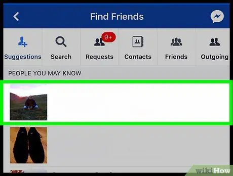 Maghanap ng Mga Tao sa Facebook Hakbang 9