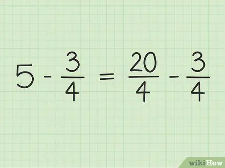 Subtrair a Etapa 22