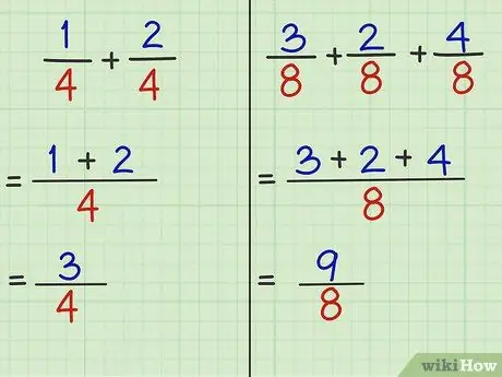 Add Fractions Step 4