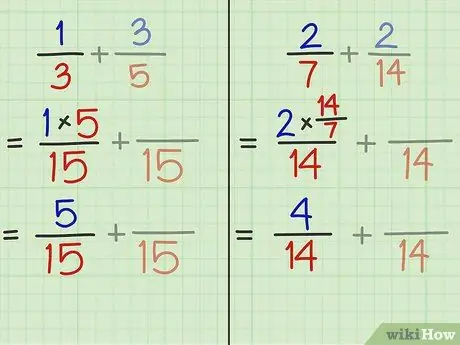 Ajouter des fractions Étape 9