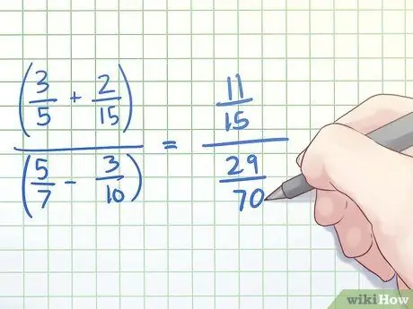 Simplify Complex Fractions Step 1