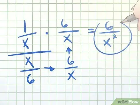 Semplifica le frazioni complesse Passaggio 5