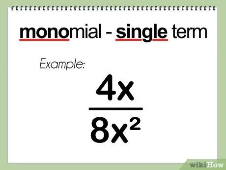 Simplificați expresiile raționale Pasul 1