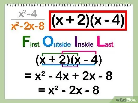 Simplifier les expressions rationnelles Étape 12