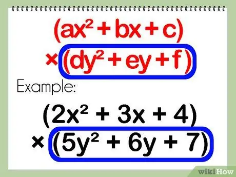 Multiplicera polynom Steg 21