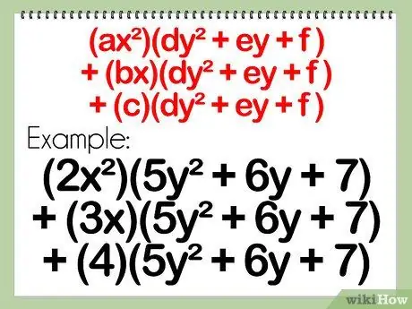 Multiplier les polynômes Étape 22