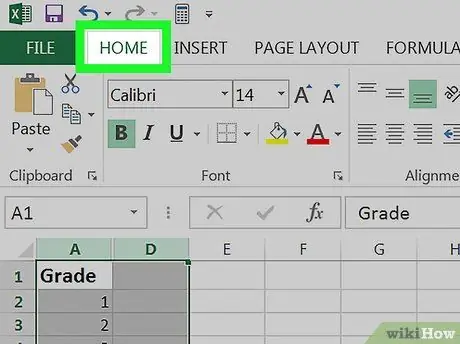 Kolommen zichtbaar maken in Excel Stap 3