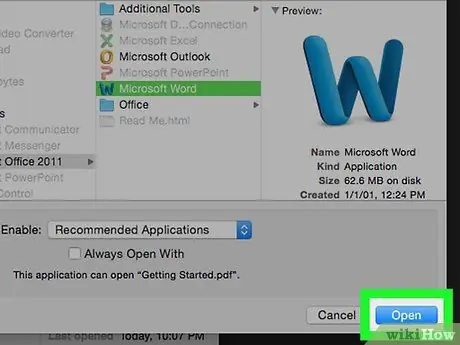 Ubah Dokumen yang Diimbas Ke Dokumen Microsoft Word Langkah 2