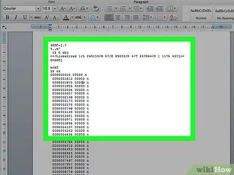 Gawing isang Na-scan na Dokumento sa Microsoft Word Document Hakbang 5