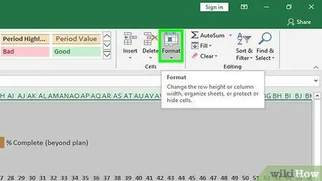 Zeilen in Excel einblenden Schritt 4