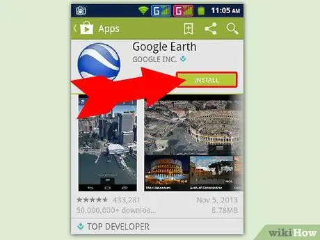 Pasang Google Earth Langkah 17