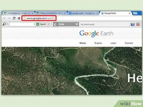 Nainstalujte si Google Earth Krok 2