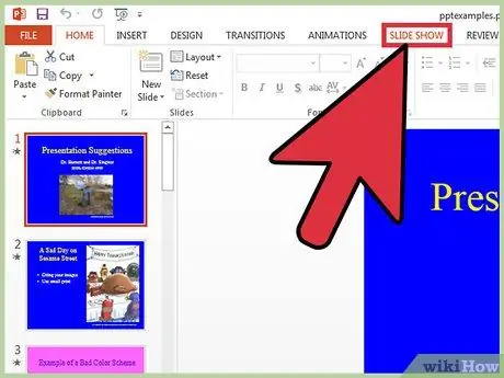 PowerPoint презентациясында слайдды жашыруу 3 -кадам