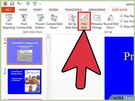 Ficha slaidi katika Uwasilishaji wa PowerPoint Hatua ya 5