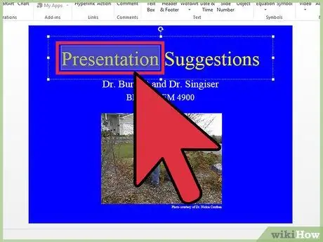 PowerPoint Təqdimat Adım 8 -də bir slaydı gizlət