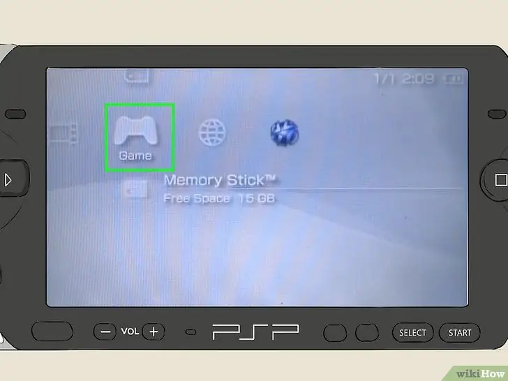 Gradeer u PSP -firmware op Stap 17