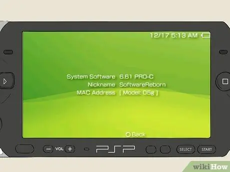 Actualizați-vă firmware-ul PSP Pasul 24