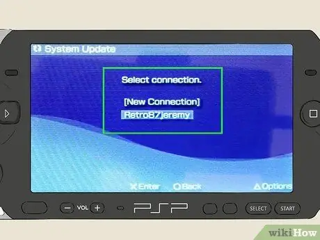 Atnaujinkite savo PSP programinę -aparatinę įrangą 5 veiksmas