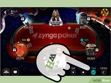 Jouez à l'étape 14 de Zynga Poker